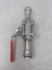 Victaulic Vic-Press P569 3/4" 316SS Ball Valve 1000WOG Red Lever Handle