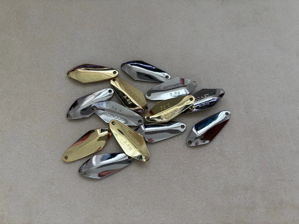 Nories Rooney 1,8g | 2,2g | 2,8g  Rohling Gold & Silber ideal zum Lackieren - Bild 2 von 3