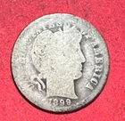 1899O US Barber SILVER Dime "New Orleans" Mint! Lower Mintage! Old US Coin!