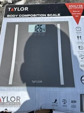 Taylor Body Composition Scale boxes damage scale is working fine. It is used ite