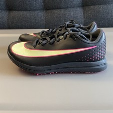 Mens Sz 4 / Women Sz 5.5 - NIKE TRIPLE JUMP ELITE 2 TRACK  FIELD SPIKES BLACK