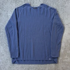 Arc’teryx Hallam Merino Wool Crew Neck Sweater Knit Blue Outdoor Casual Size XL
