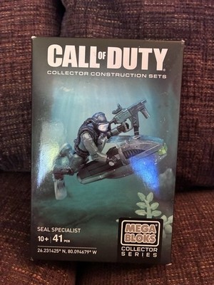 Mega Bloks Call Of Duty Seal Specialist CNG72 -NEW