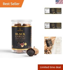 Organic Black Garlic 250g - High Antioxidants, Ready to Eat for Healthy Recipes
