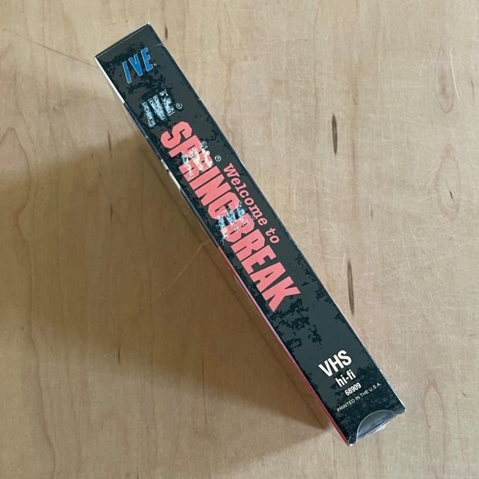 Horror Slasher Movie WELCOME TO SPRING BREAK aka NIGHTMARE BEACH 1989 Sealed VHS - Image 2 of 4