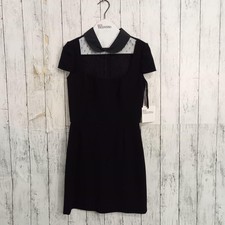 Red Valentino Mini Dress Black With Tag