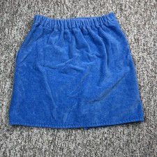 Vintage 60  s Bath Kilt Jockey One Size Blue Pocket Made In USA