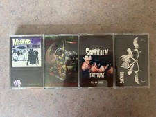 MISIFITS/DANZIG/SAMHAIN 4 CASSETTE LOT - INIT...