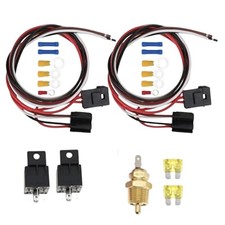 Waterproof Relay Temperature Sensor Switch Kit 185 On 175 Off 40 Amp