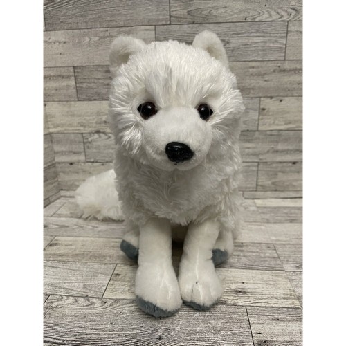 Wild Republic Arctic Fox White Plush Stuffed Animal - Picture 11 of 11