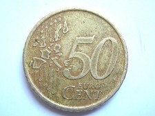 PIÈCE DE 50 centimes d'euros (Espagne, 2000) - Miguel Cervantès EUR 4