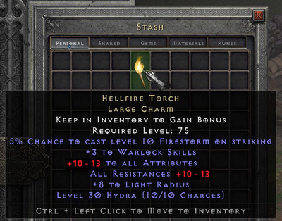 D2R RotW LADDER Warlock Torch HARDCORE Season 14 Diablo 2 Resurrected HC