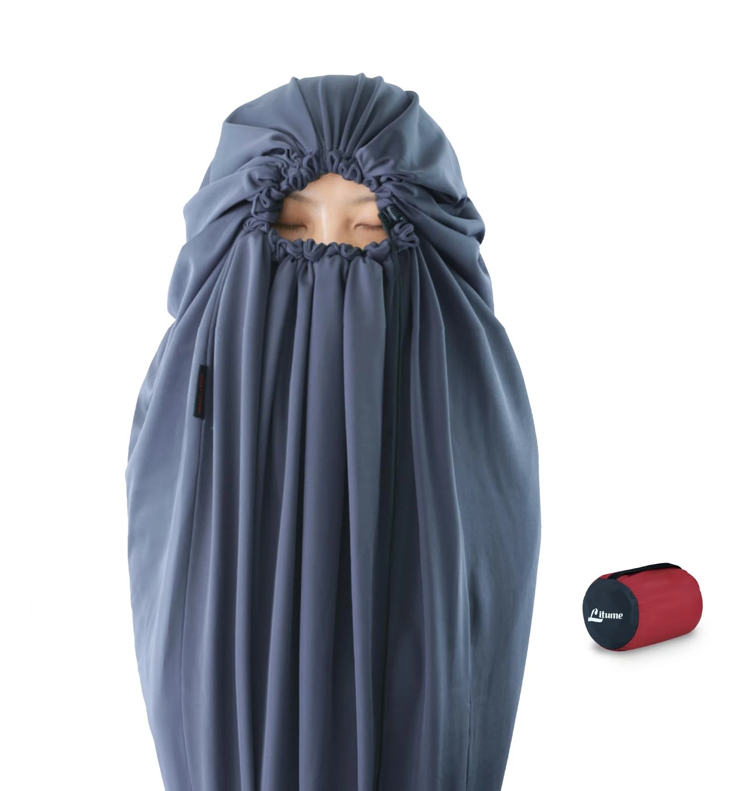 Velvet Fleece Sleeping Bag Liner Add Up to 14F, Anti Static Mummy