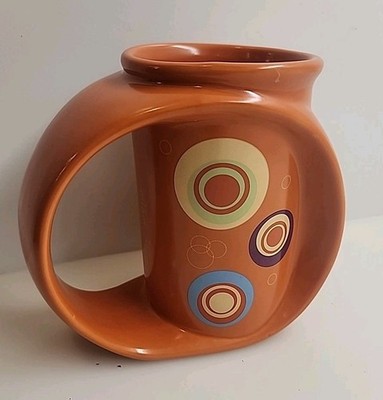 Ergonomic Miam Miam Mug Solar Orange by Chip Chipman Pop Art Circle Sun Graphic