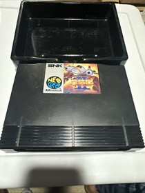 Authentic Neo Geo AES  ASO II The Last Guardian ALPHA MISSION 2 CARTON, Tested!