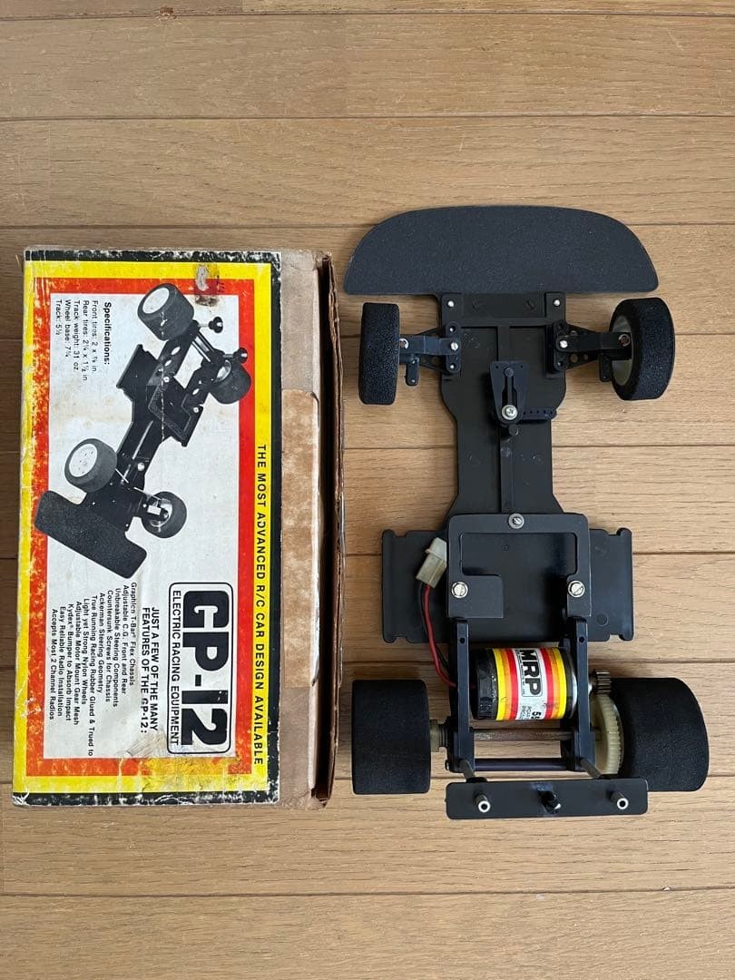 アメリカ　MRP社製　GP-12 MRP GP-12 Vintage RC Racing Car Chassis Kit 1/12 Pan Car USA Model