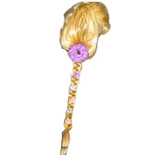Child's Elsa Wig, 27" Long Halloween Costume One Size New Blonde Ice 20302