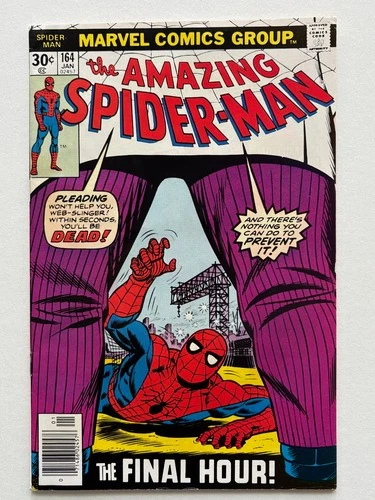 Amazing Spider-Man #164 (1977) Kingpin appearance FN- range