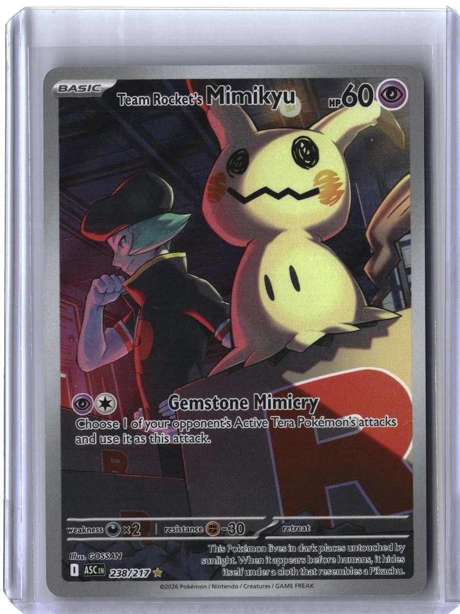 Team Rocket's Mimikyu Pokémon TCG Cards for sale | eBay