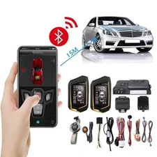 App mobile phone car alarm system auto start vibration alarm turbo timer mode