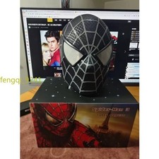 Spider-Man Tobey Maguire Cosplay Mask Full Face Headgear Wearable Halloween Prop