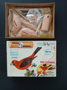 Figurine Oiseau Bluebird - Bachmann Birds Of The World - Années 60 - Occasion