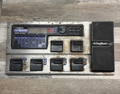 Digitech RP2000 Modelling Guitar Effect System Console - UNTESTED AS IS