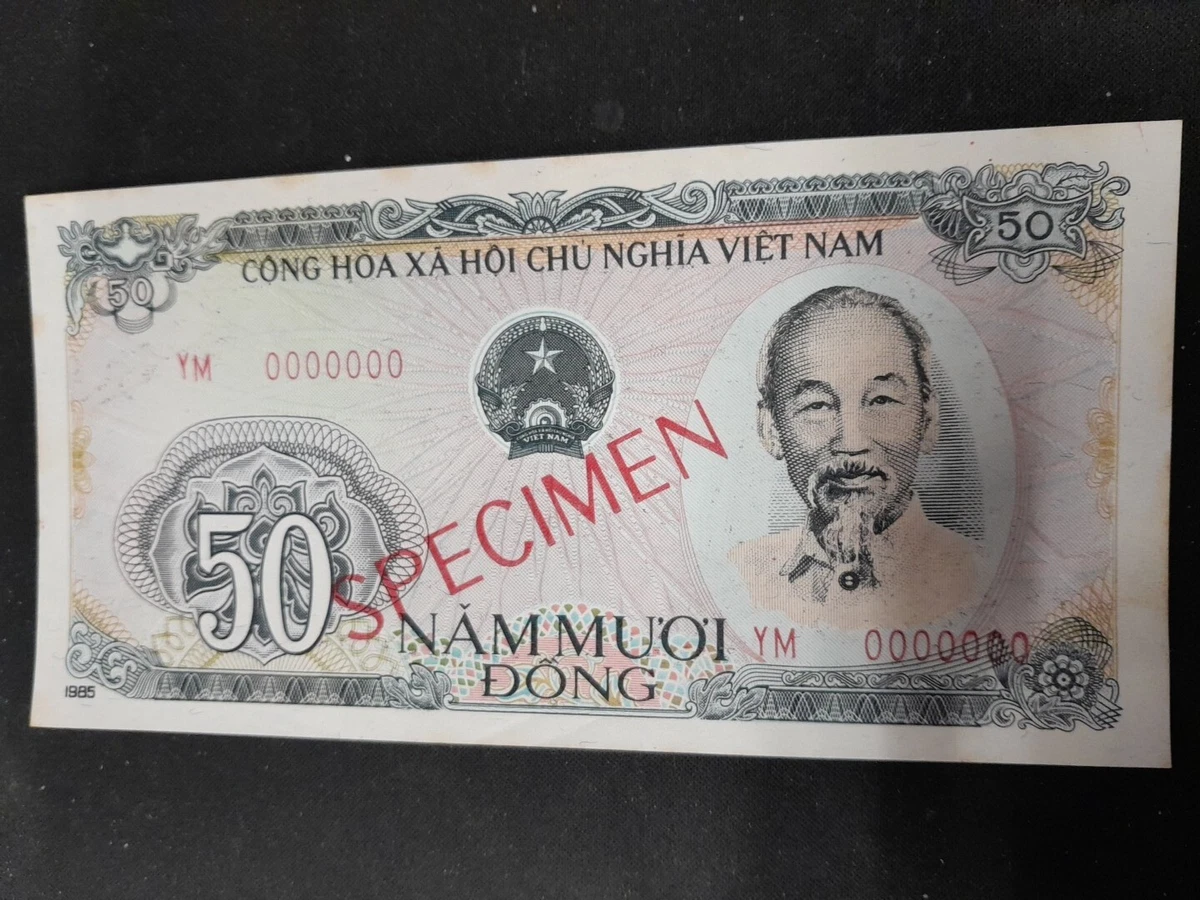 南ベトナム紙幣　2ドン 1985 P91s 標本 未流通 グレード 64 1985 Vietnamese Paper Money for sale | eBay