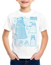 Dalek Kinder T-Shirt who time police doctor box space dr tv zeitreise doktor amy