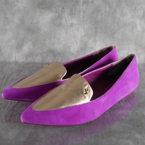 NIB Ted Baker Oleshky Purple/Metallic 