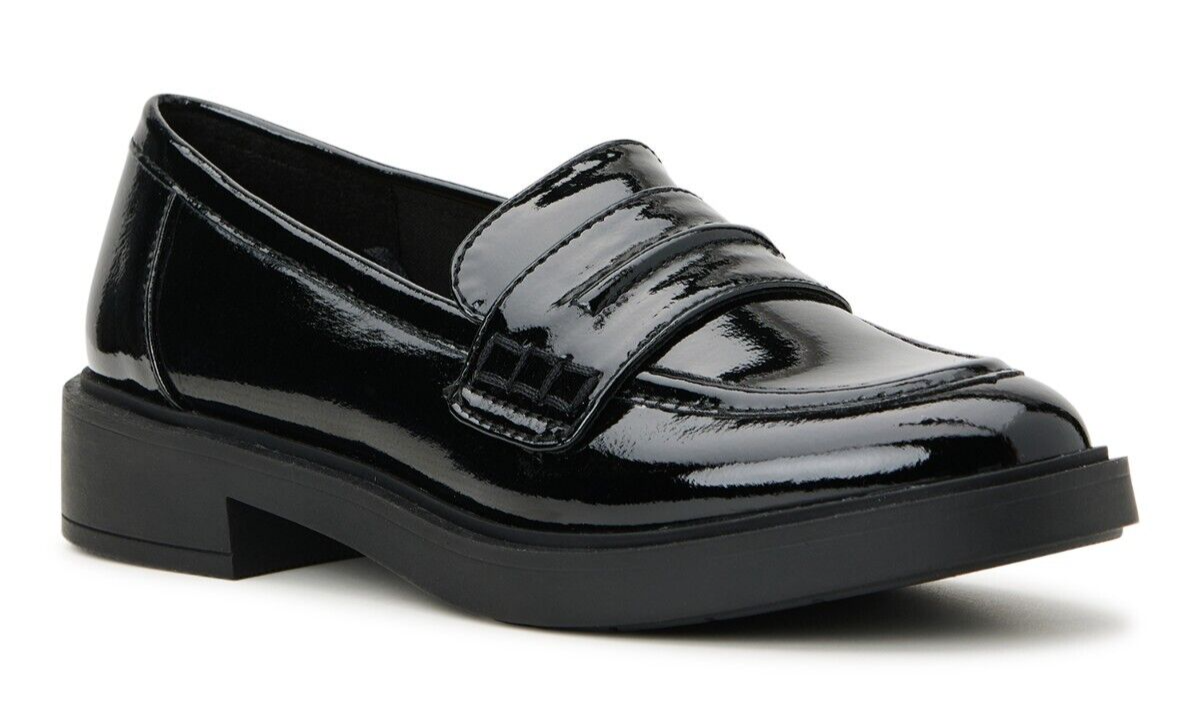 Women's Black Penny Loafers Size 7 Shoe Shoes eBay