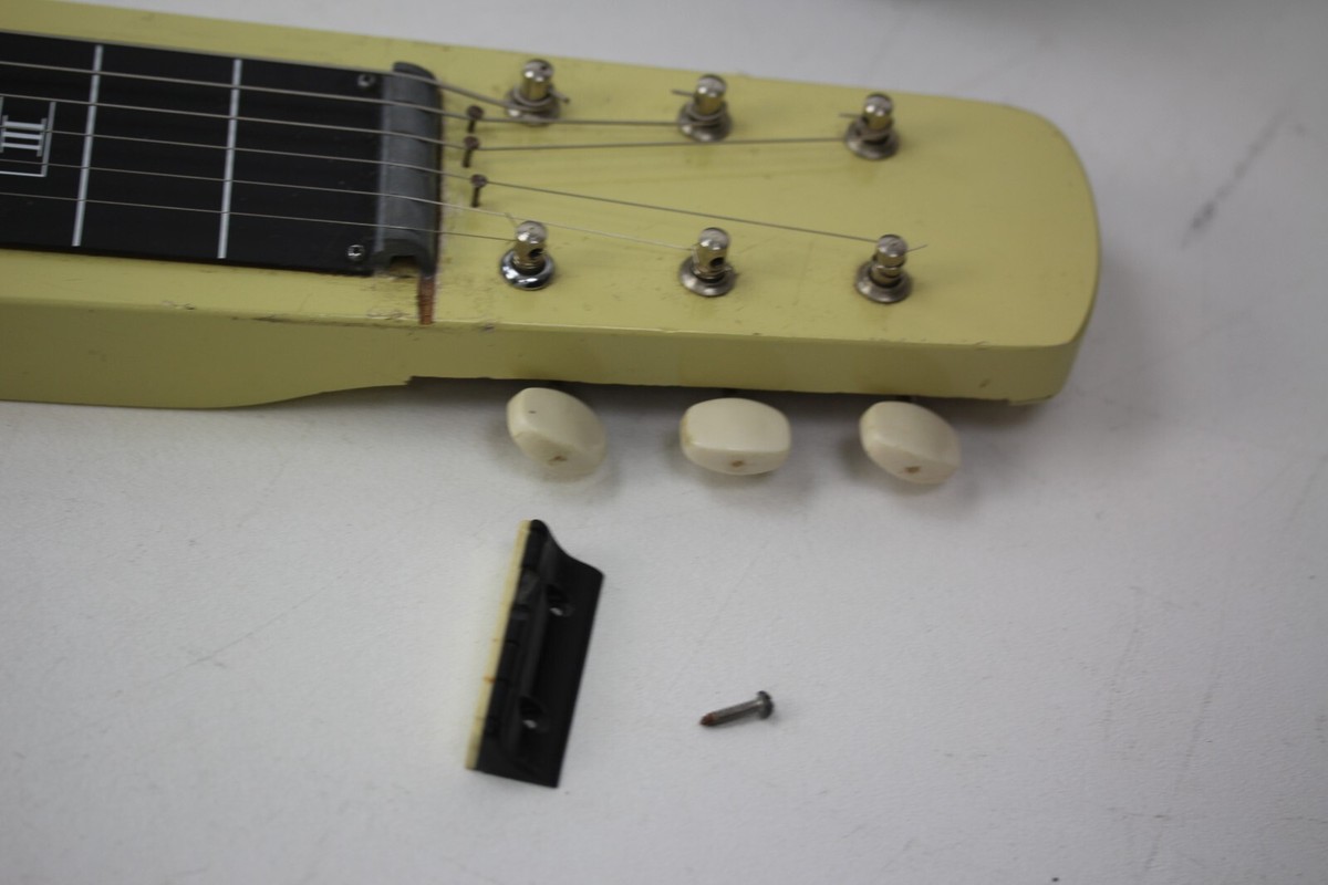 Guyatone Mocha Lapsteel HG-92 modified MIJ Japan electric lap