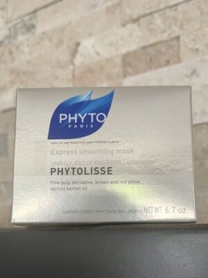 Phyto Phytolisse Express Smoothing Hair Mask 6.7 oz. - NEW & FREE SHIPPING!