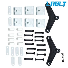 LABLT Double Eye Springs Tandem Axle Suspension Trailer Leaf Spring Hanger Kits