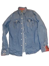 Wyoming Traders XL Accented Western Style Jacket with Pearl Snaps