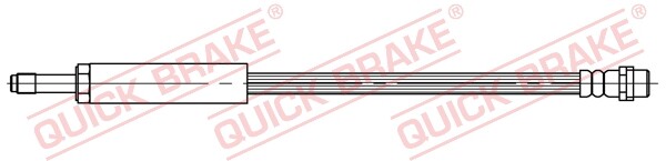 Quick Brake 32.347 Bremsschlauch 457 Mm FüR MERCEDES-BENZ-image