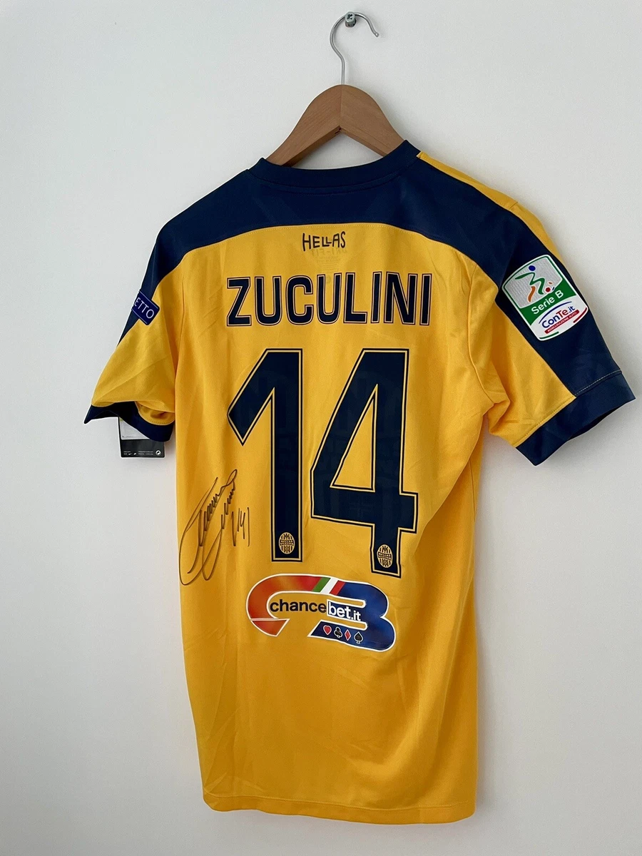MACRON HELLAS VERONA FC 2020/21 HOME JERSEY - Soccer Plus
