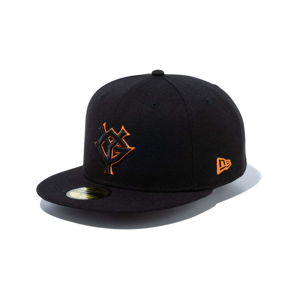帽子 Kith x NEW ERA x Yomiuri Giants TG 7-7/8 Kith x NEW ERA x Yomiuri Giants YG Logo 9FIFTY Black Orange