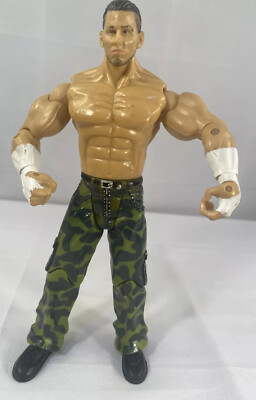 WWE JAKKS Pacific Matt Hardy Flexing Wrestling Wrestler Action Figure Rare 2003