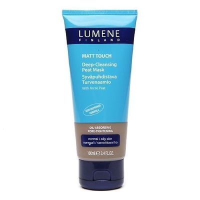 LUMENE Matt Touch Deep-Cleansing Peat Mask Skin Renewal Natural Ingredients