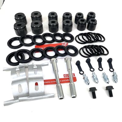 FA005 for VW Touareg Front Brake Caliper Repair Kit 6 pot 350mm Discs 18z
