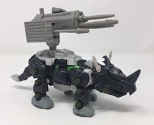 Zoids 2002 DARK HORN With Pilot Action Figure Toy Hasbro Near Complete Dinosaur