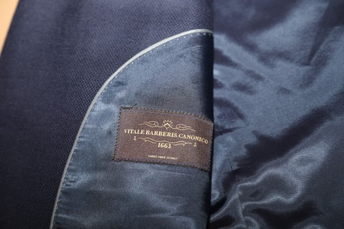 #201 Rodd & Gunn Navy 100% Pure Wool Blazer Jacket Size M - Picture 5 of 6