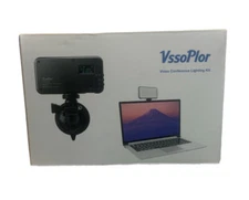 Video Conference Lighting Kit, Vssoplor Laptop Bicolor LED Light with Suction...