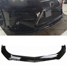 For Lexus Is300 Is350 Universal Front Bumper Lip Spoiler Splitter Gloss Black