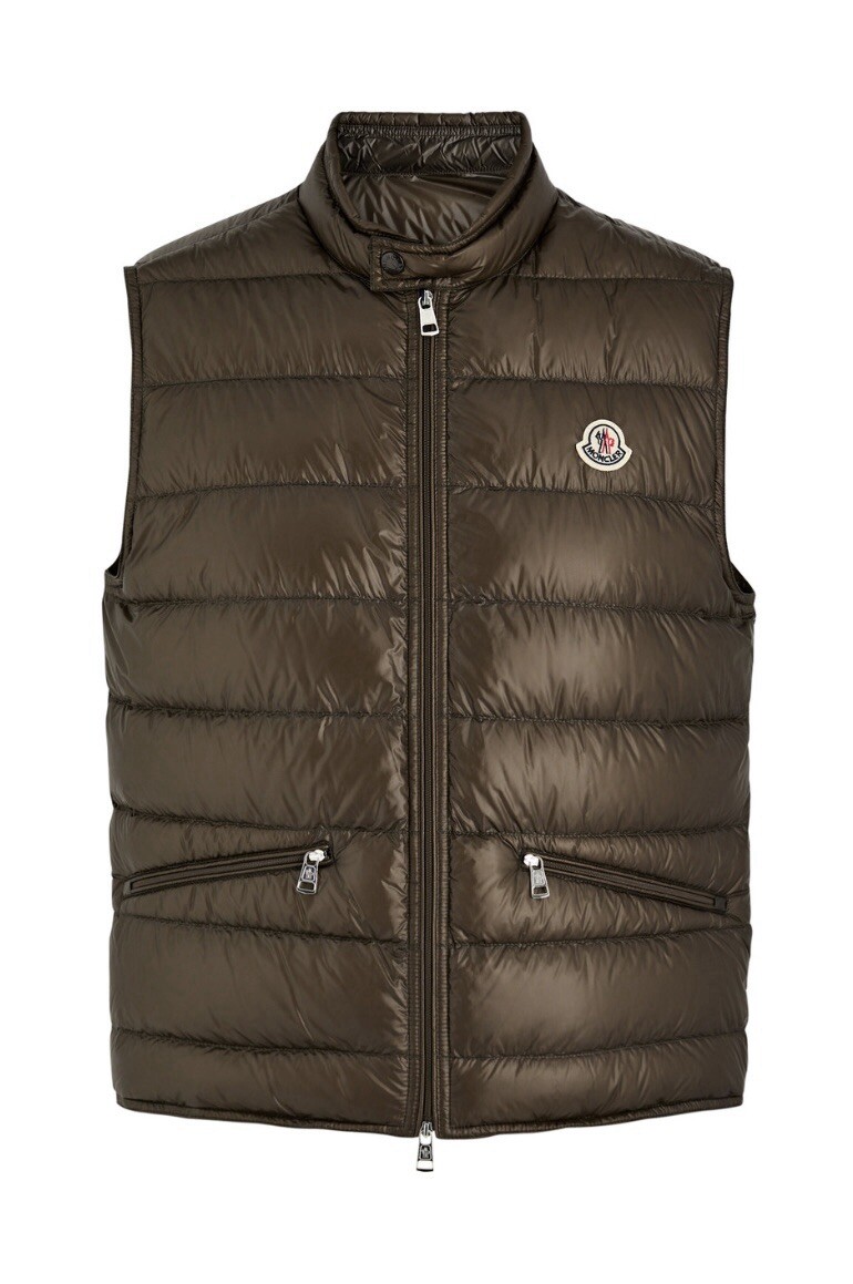 Moncler Men's Size Olive Gui Gilet Deadstock W/receipt UK