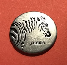 Hearst Castle Zebra Token