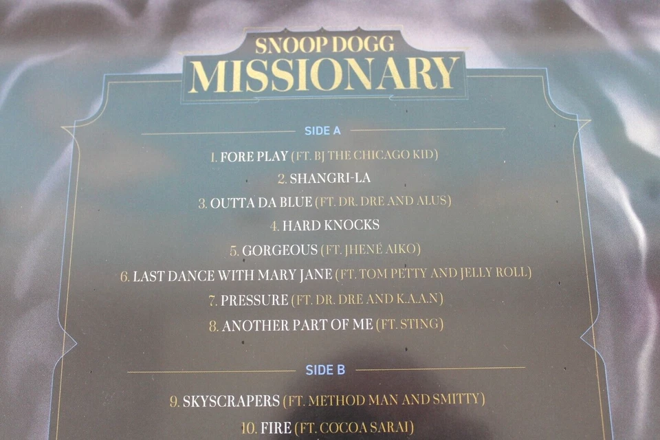 SNOOP DOGG Missionary (White LP Picture Disc) Vinyl 2024 - Bild 3 von 4