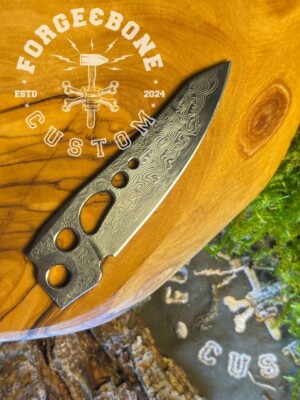 Fur Leatherman Skeletool / Freestyle CX RX Ersatz VG10 Stahl Damast messer