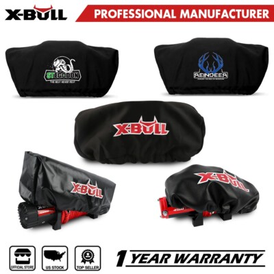 Winch Cover Waterproof Bag Dust Neoprene Soft fits 2500-14500lb Winch Standard